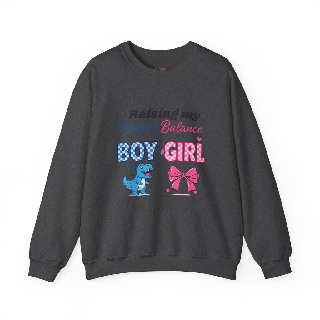 Raising My Perfect Balance: Boy & Girl Parent Sweater