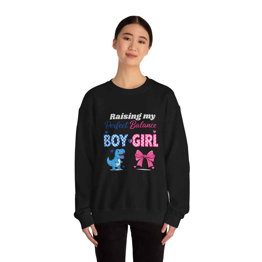 Raising My Perfect Balance: Boy & Girl Parent Sweater
