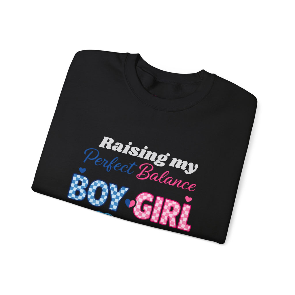 Raising My Perfect Balance: Boy & Girl Parent Sweater