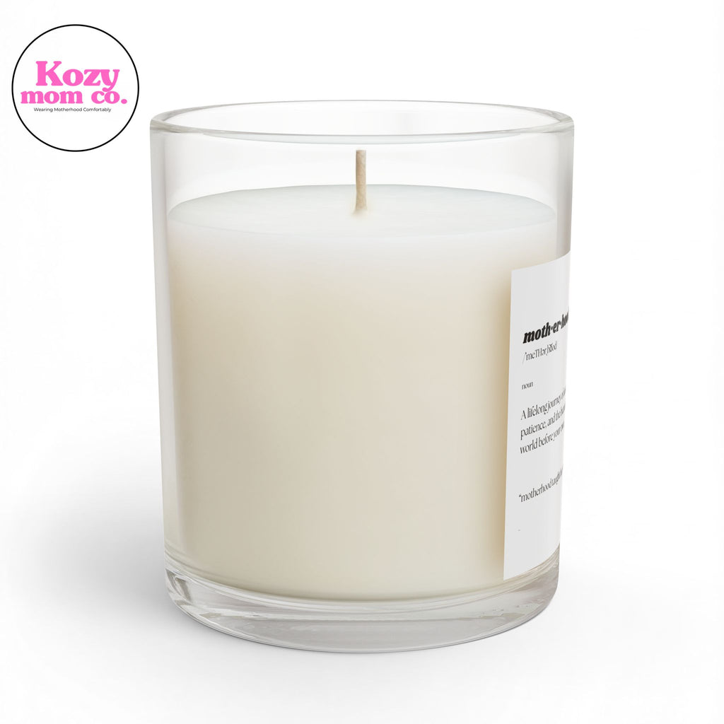 Motherhood Definition Glass Candle — 11oz