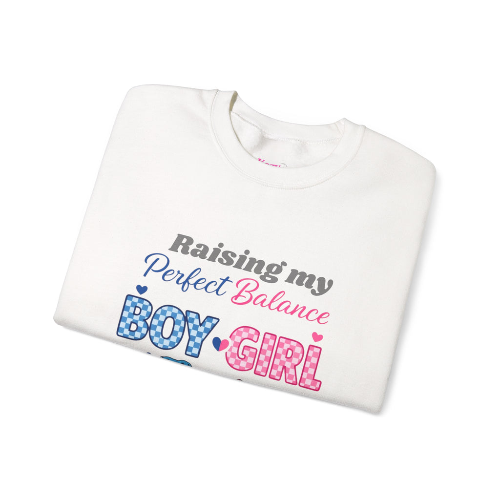 Raising My Perfect Balance: Boy & Girl Parent Sweater