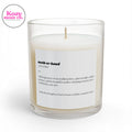 Motherhood Definition Glass Candle — 11oz